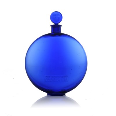 Lot 101 - Rene Lalique for Worth, a Dans La Nuit 4 blue...