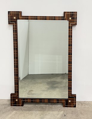 Lot 724 - A Black & Key Art Deco-style macassar ebony...