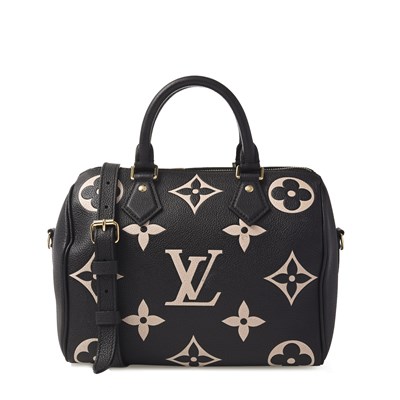 Lot 505 - Louis Vuitton, a monogram empreinte Speedy Bandouliere 25 handbag.