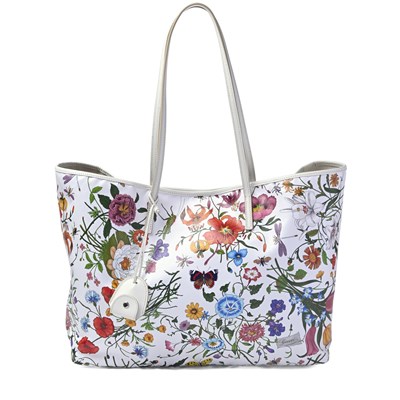 Lot 415 - Gucci, a large Floral Tribeca tote.