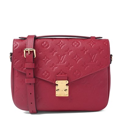 Lot 503 - Louis Vuitton, a monogram empreinte Pochette Metis handbag.