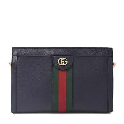 Lot 412 - Gucci, a leather Ophidia shoulder bag.
