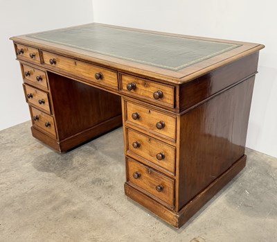 Lot 750 - A mid/late Victorian 19th century mahogany...