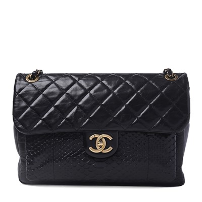 Lot 287 - Chanel, an Uban Mix Flap handbag.