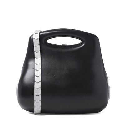 Lot 292 - Chanel, a 2005 premier edition hard case Millennium handbag.