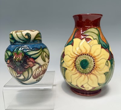 Lot 156 - Rachel Bishop for Moorcroft, an Inca Sunflower...
