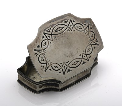 Lot 20 - Omar Ramsden, a George V Arts & Crafts silver...