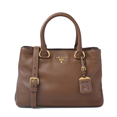 Lot 552 - Prada, a Vitello Daino handbag.