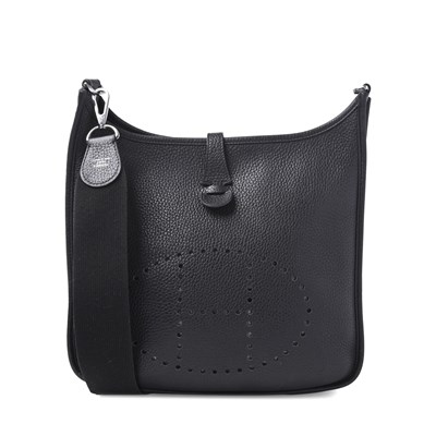 Lot 452 - Hermes, a 2018 Evelyne III PM handbag w/ two straps.