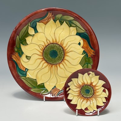 Lot 140 - Rachel Bishop for Moorcroft, an Inca Sunflower...
