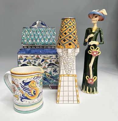 Lot 205 - A collection of studio pottery: Russell Coates...