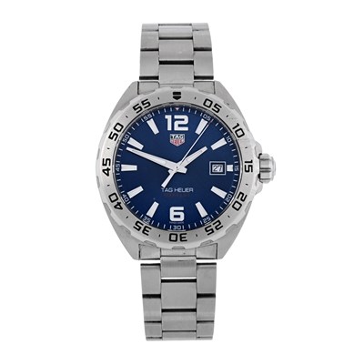 Lot 234 - Tag Heuer, a stainless steel Formula 1 bracelet watch