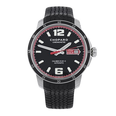Lot 211 - Chopard, a stainless steel Mille Miglia GTS wrist watch