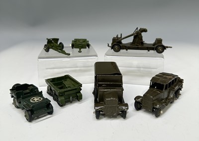 Lot 298 - A collection of pre-WWII and later Dinky Toys:...