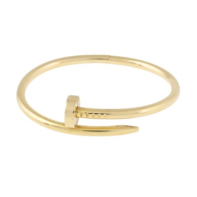 Lot 63 - Cartier, a Juste un Clou Classic Model bangle bracelet