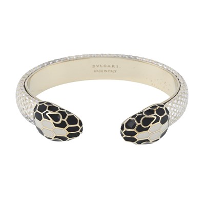 Lot 270 - Bulgari, a Serpenti Forever cuff bracelet.