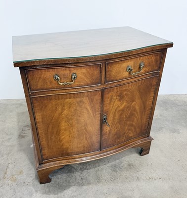 Lot 748 - A reproduction Bevan Funnell serpentine front...