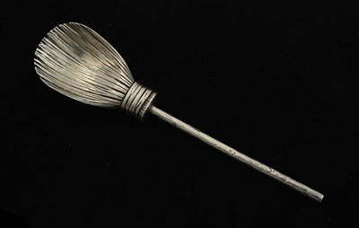 Lot 131 - A Victorian novelty silver cast jam spoon or...