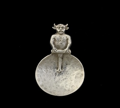 Lot 146 - Bernard Instone, a George V silver caddy spoon,...