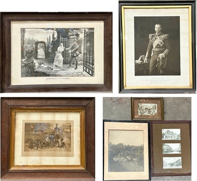 Lot 661 - A set of early 20th century photographs and...