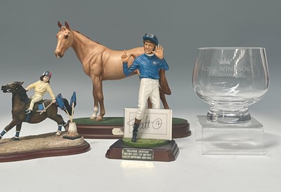 Lot 106 - Royal Doulton horse figurine 'Mr Frisk', h: 12...