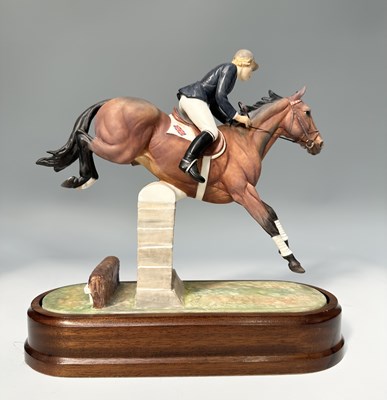 Lot 96 - A limited edition Royal Worcester horse and...