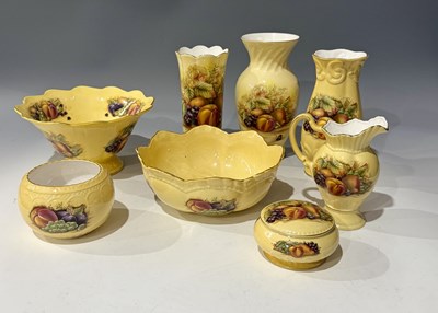 Lot 25 - Aynsley 'Orchard Gold' pattern bone china,...