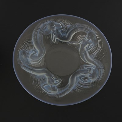 Lot 69 - Rene Lalique, a Calypso opalescent glass bowl,...