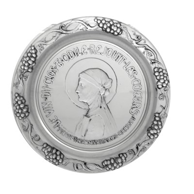 Lot 73 - Rene Lalique, a Sainte Odile glass ashtray,...