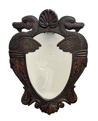 Lot 424 - An Arts & Crafts early 20th century carved oak...