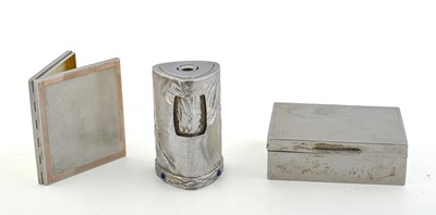 Lot 206 - An Elizabeth II silver and rose-gold-coloured...