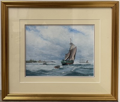 Lot 569 - Michael Matthews (British, 1933), a sailing...