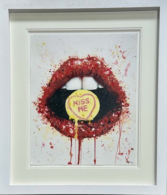 Lot 654 - Stephen Gramham, 'Kiss Me Quick', signed l.r.,...