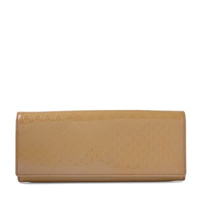 Lot 434 - Gucci, a micro-Guccissima clutch bag.