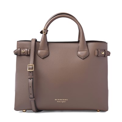 Lot 275 - Burberry, a medium Banner tote handbag.