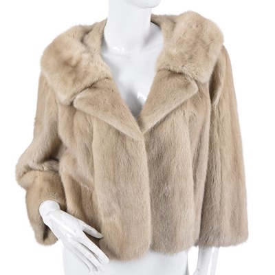 Lot 611 - Emba, a tourmaline mink fur jacket.