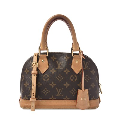 Lot 494 - Louis Vuitton, a monogram Alma BB handbag.