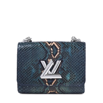 Lot 485 - Louis Vuitton, a snakeskin Twist PM handbag.
