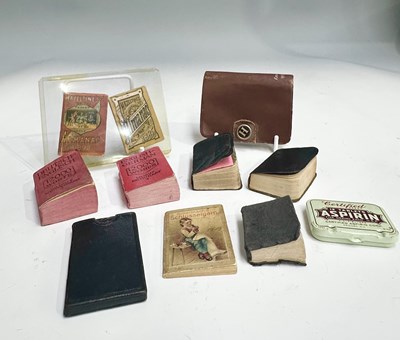 Lot 296 - A collection of miniature Victorian Almanacks...