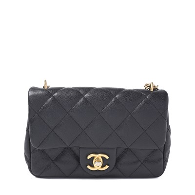 Lot 320 - Chanel, a Sweetheart Mini Flap handbag.