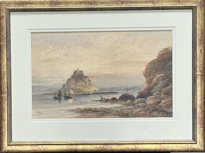 Lot 572 - J C Uren (British, b.1845), a depiction of St...