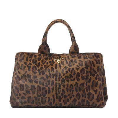 Lot 551 - Prada, a Cavallino tote bag.