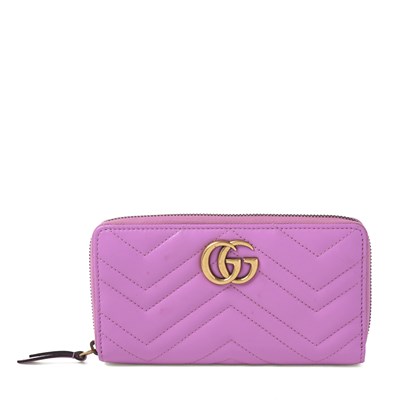 Lot 435 - Gucci, a GG Marmont wallet.