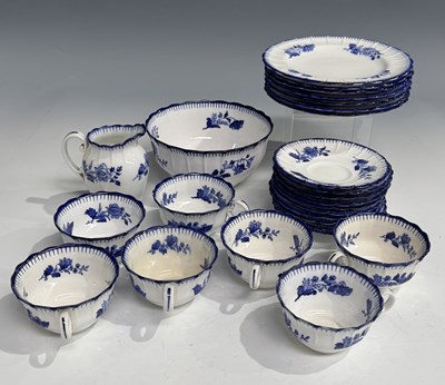 Lot 2 - A Copeland Spode blue and white part tea...