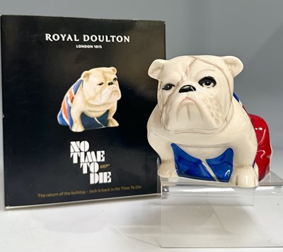 Lot 339 - Royal Doulton, James Bond No Time To Die,...