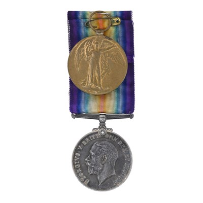 Lot 513 - World War One medals: The Allied Victory Medal...
