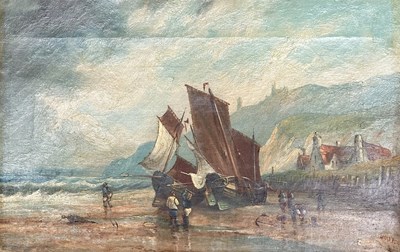 Lot 677 - British School, a late 19th century oil on...
