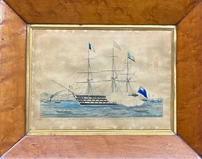 Lot 605 - 'H.M.S. Queen, 116, Constantinople, 31st March...