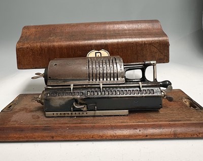 Lot 361 - A Brunsviga mechanical pinwheel calculator, No...