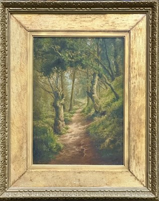 Lot 688 - A 19th century oil on canvas depicting a...